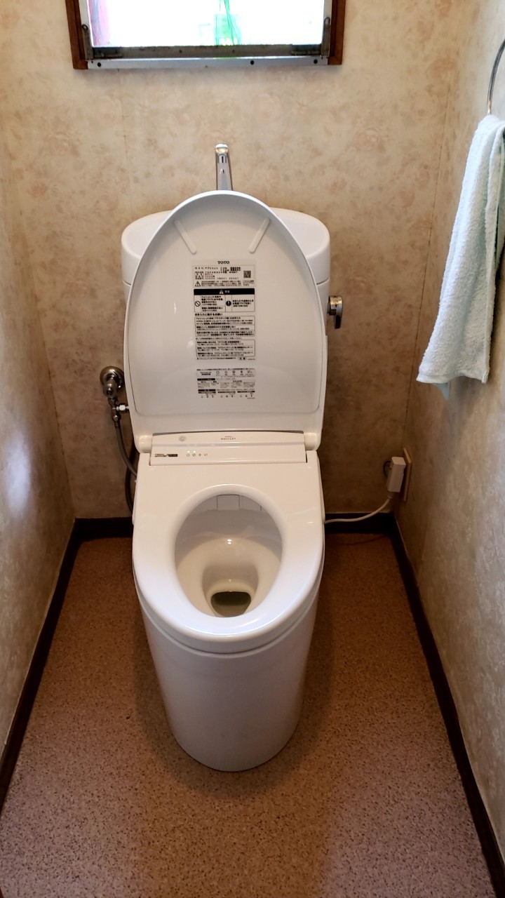 名古屋市緑区　戸建てトイレ便器交換リフォーム工事 画像