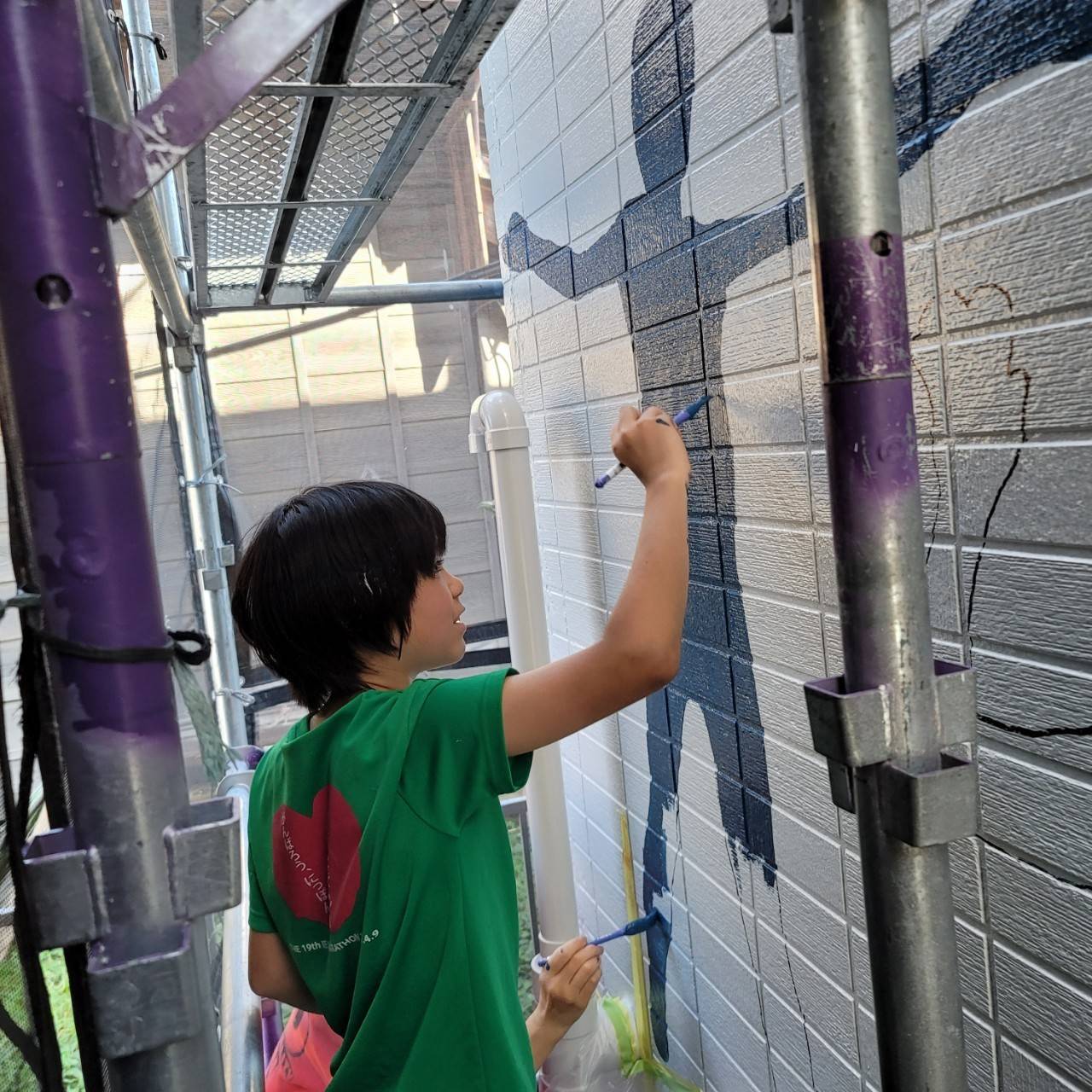 🏠 家族の思い出をカタチに！子どもと一緒に作る等身大アートリフォーム 🎨🌟 画像