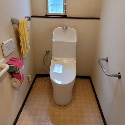 名古屋市緑区  トイレの水漏レの為取り替えしました。 アイキャッチ画像