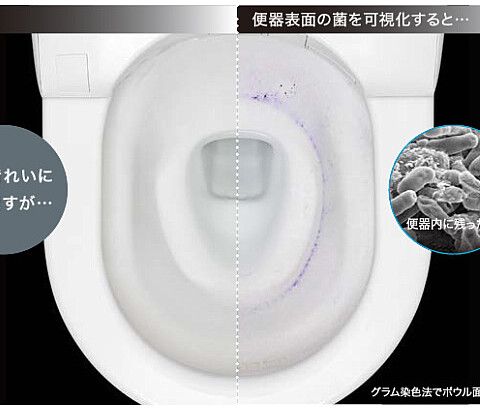 TOTOトイレ使うたび除菌｢きれい除菌水｣すごい機能編 アイキャッチ画像